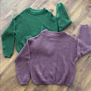 Two sweaters
